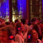  Dansen in de Silent Disco tijdens De Museumnacht in het Rijksmuseum 5 november 2022